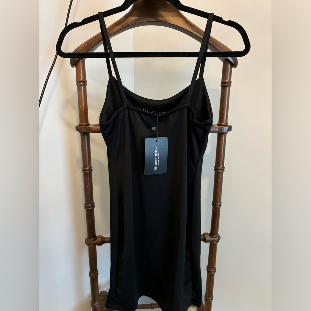 Pretty Little Thing Black Bodycon Dress - NWT
